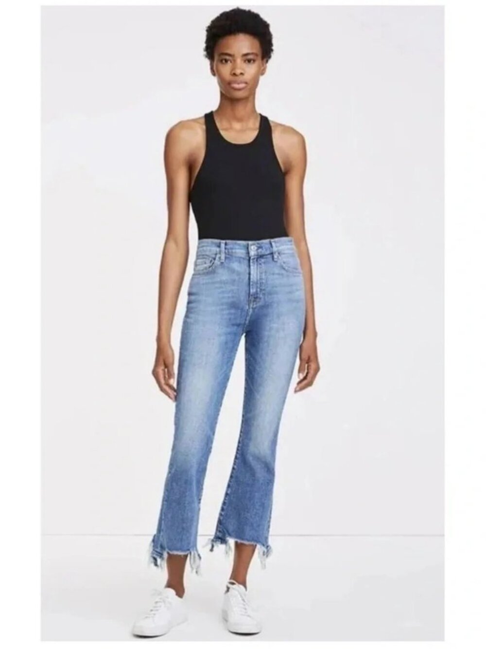 7 For All Mankind High Waist Slim Kick Jeans